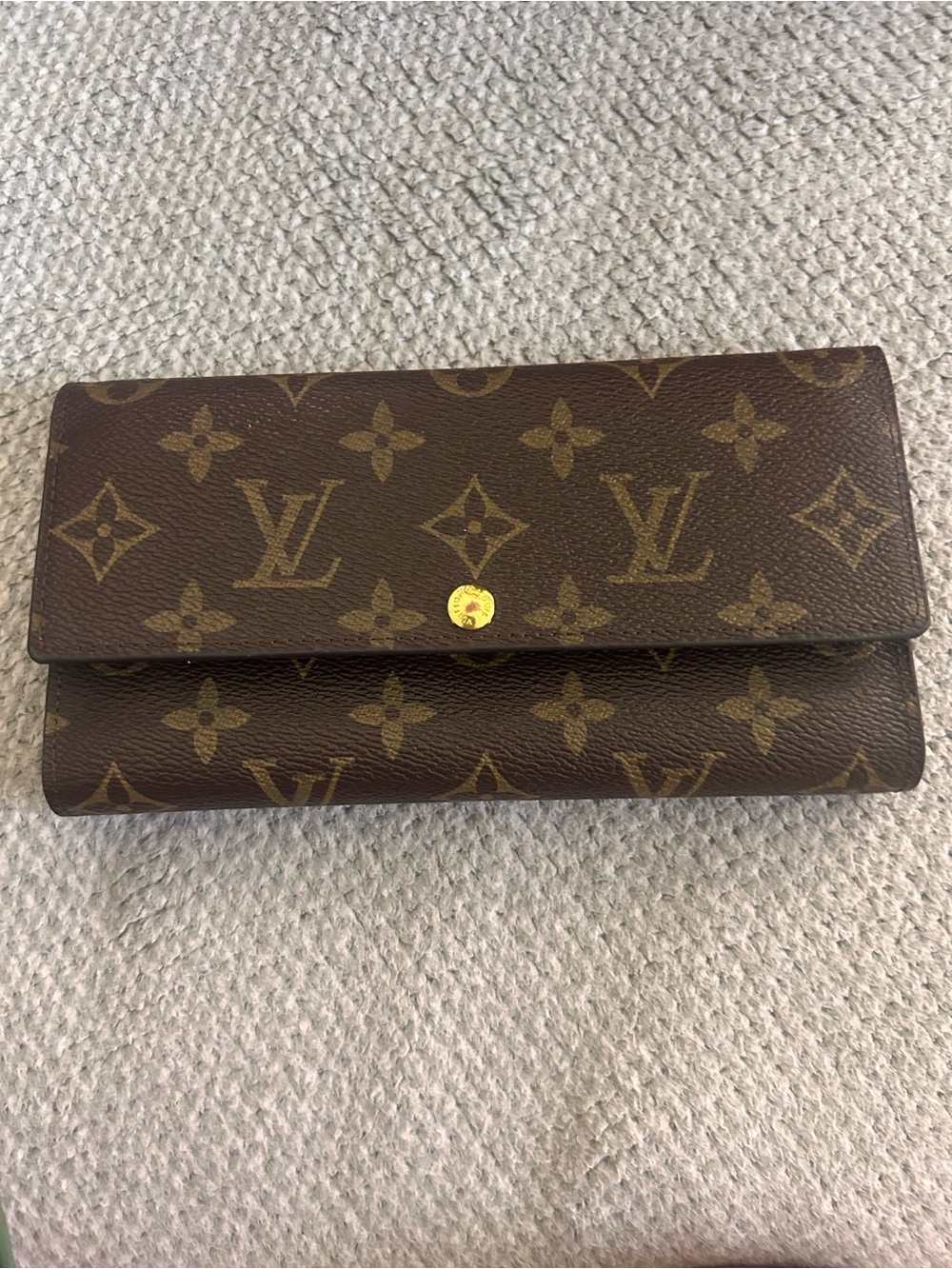 Leather Tri Fold Wallet